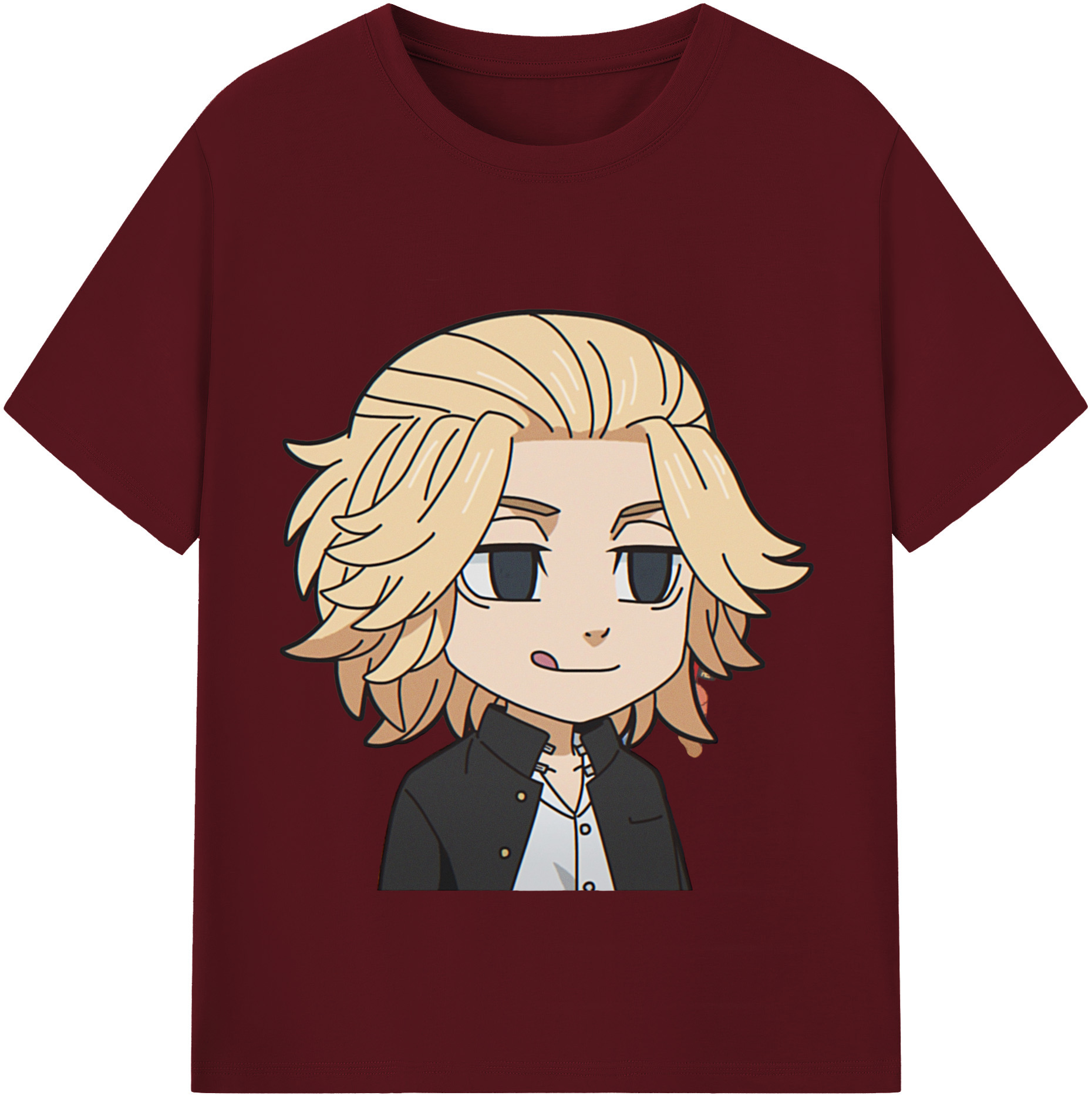 （画像用） 東京リベンジャーズ Tokyo Revengers 綿100％半袖Tシャツ（フロントプリント）